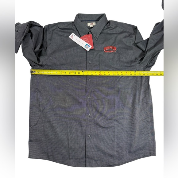 Cutter & Buck Boston University Button Down Shirt Sz XXL Long Sleeve Black NWT - Picture 3 of 6